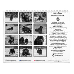 Calendario Fotografía en blanco y negro de Terranova