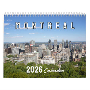 Calendario Fotografía Escénica de Montreal