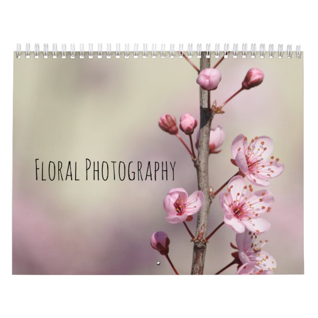 Calendario Fotografía floral  (Tapa)