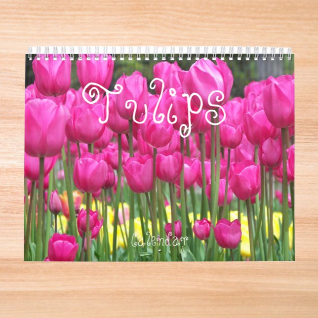 Calendario Fotografía floral de Tulips coloridos (Subido por el creador)