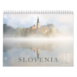 Calendario Fotografía paisajística de Bled y Eslovenia 2026