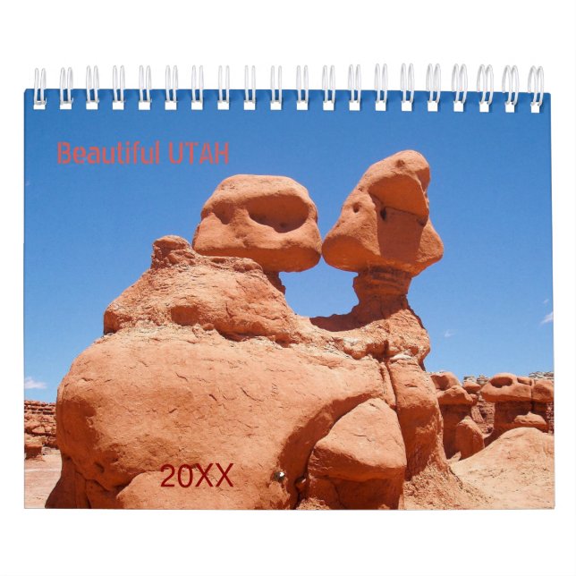 Calendario Fotografía paisajística de Utah (Tapa)