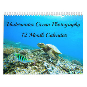 Calendario Fotografía subacuática del océano