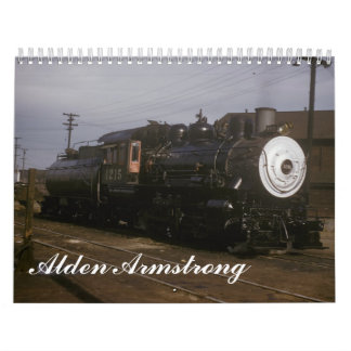 Calendario Fotografías del ferrocarril por Alden Armstrong