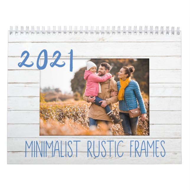 Calendario Fotografías Minimalistas y personalizadas (Tapa)