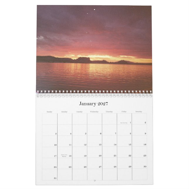 Calendario fotográfico (Jan 2027)