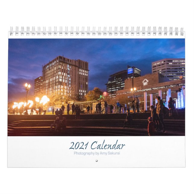 Calendario fotográfico 2021 de Amy (Tapa)