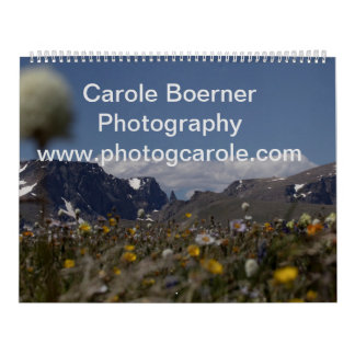 Calendario fotográfico 2021 de Montana y Yellowsto