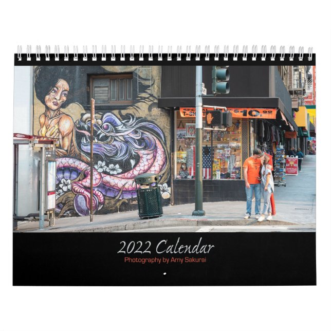 Calendario fotográfico 2022 de Amy (Tapa)