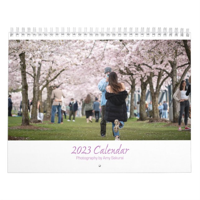 Calendario fotográfico 2023 de Amy (Tapa)