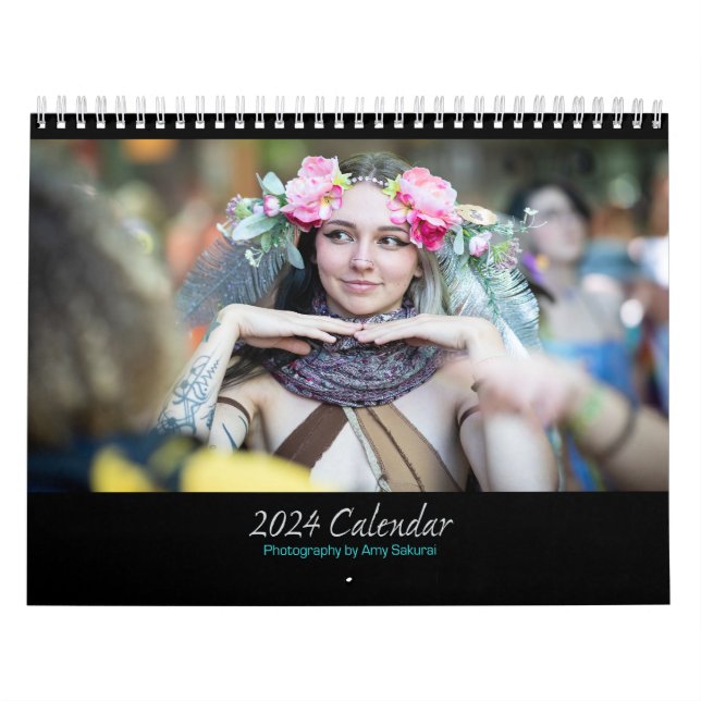 Calendario fotográfico 2024 de Amy (Tapa)