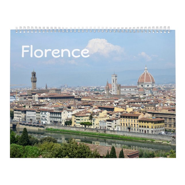 Calendario fotográfico de 12 meses de Florencia, I (Tapa)