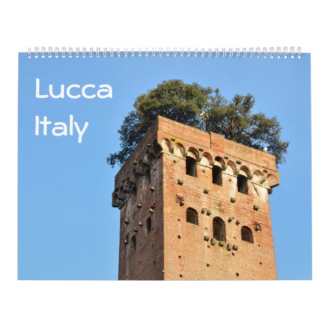 Calendario fotográfico de 12 meses de Lucca, Itali (Tapa)
