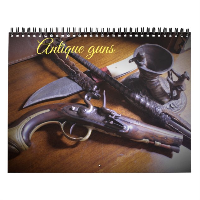 Calendario fotográfico de armas antiguas (Tapa)