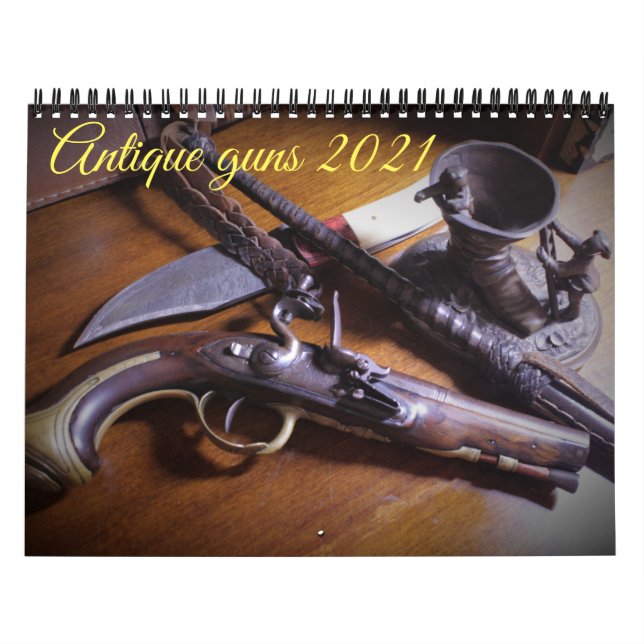 Calendario fotográfico de armas antiguas de 2021 (Tapa)