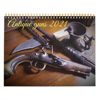 Calendario fotográfico de armas antiguas de 2021
