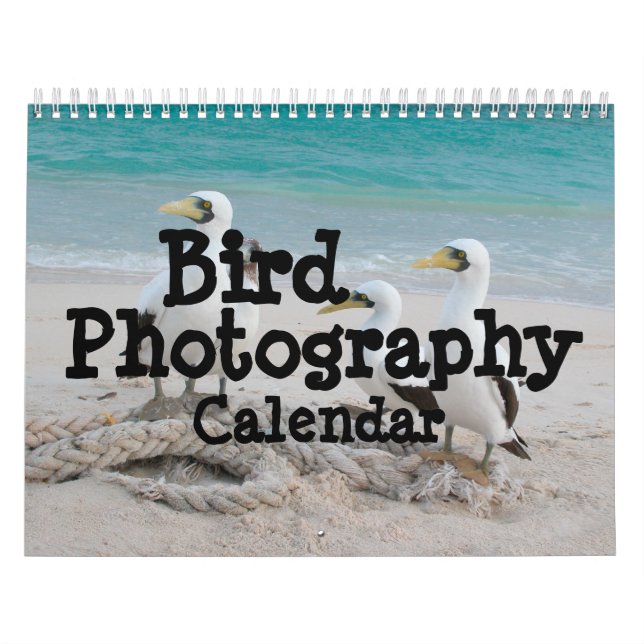 Calendario fotográfico de aves (Tapa)