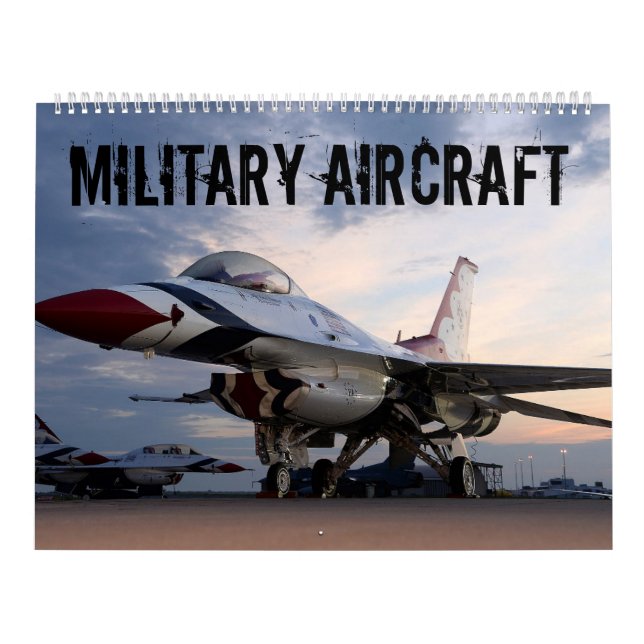 Calendario fotográfico de aviones militares de Est (Tapa)