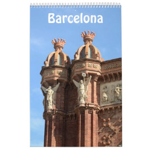 Calendario fotográfico de Barcelona, España, 12