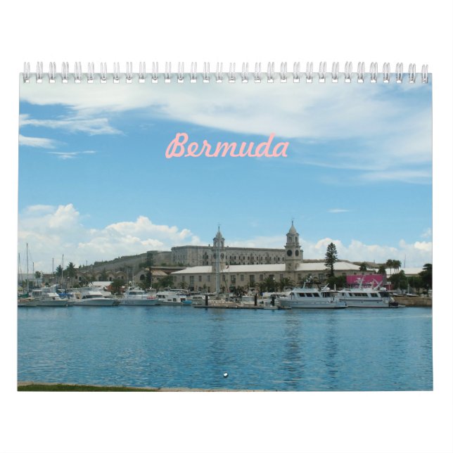 Calendario fotográfico de Bermudas (Tapa)