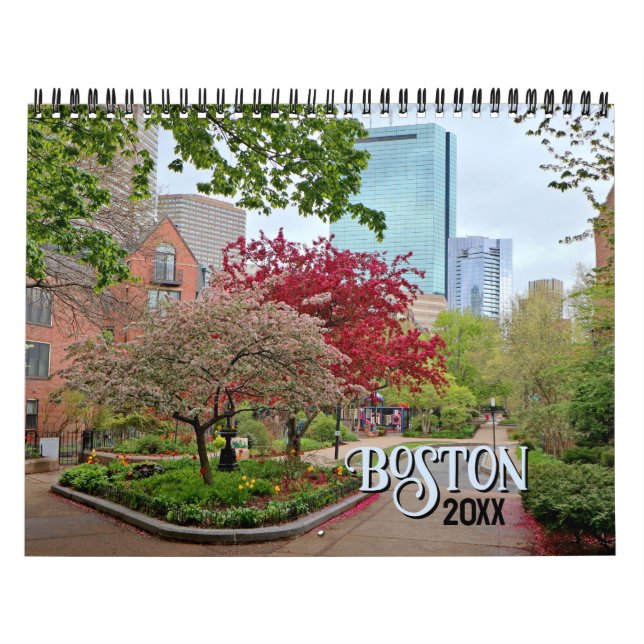 Calendario fotográfico de Boston (Tapa)