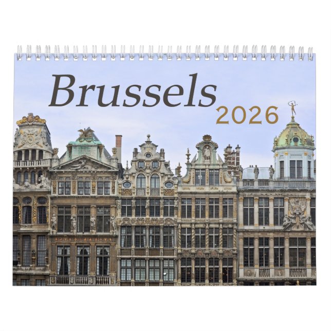 Calendario fotográfico de Bruselas 2026 (Tapa)