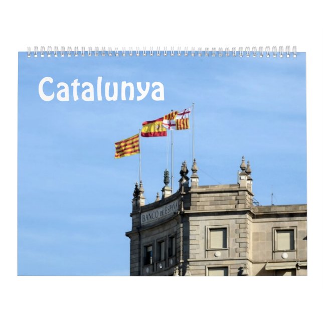 Calendario fotográfico de Cataluña (Cataluña) de 1 (Tapa)