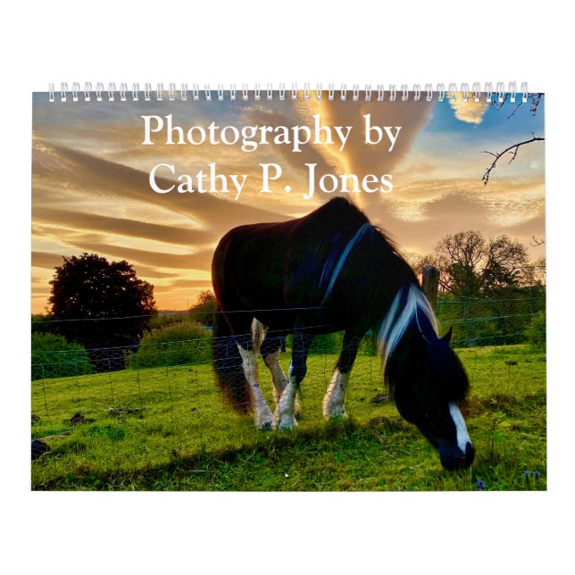 Calendario fotográfico de Cathy P. Jones (Tapa)