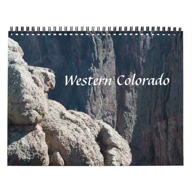 Calendario fotográfico de Colorado Occidental (Tapa)
