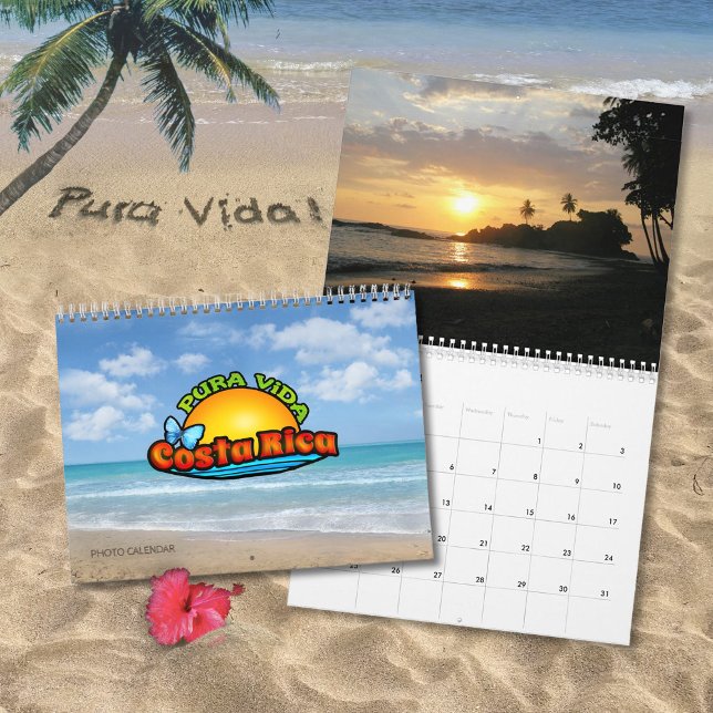 Calendario fotográfico de Costa Rica Pura Vida (Subido por el creador)
