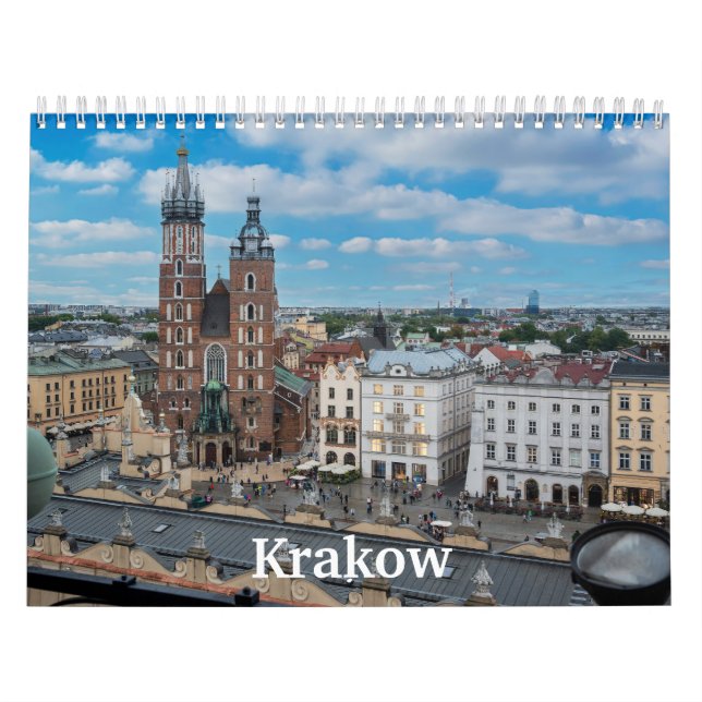 Calendario fotográfico de Cracovia, Polonia (Tapa)