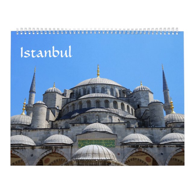 Calendario fotográfico de Estambul de 12 meses (Tapa)