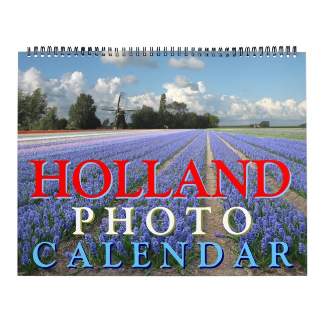 Calendario fotográfico de Holanda (Tapa)