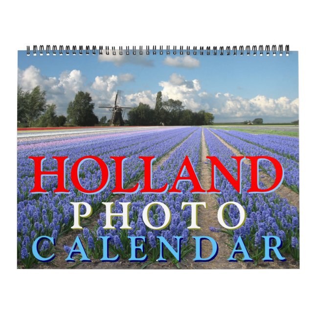 Calendario fotográfico de Holanda (Tapa)