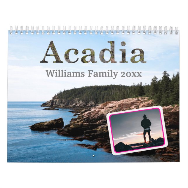 Calendario fotográfico de la familia Acadia 2023 (Tapa)