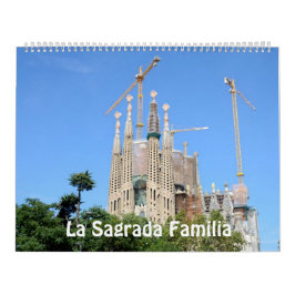 Calendario fotográfico de La Sagrada Familia de 12