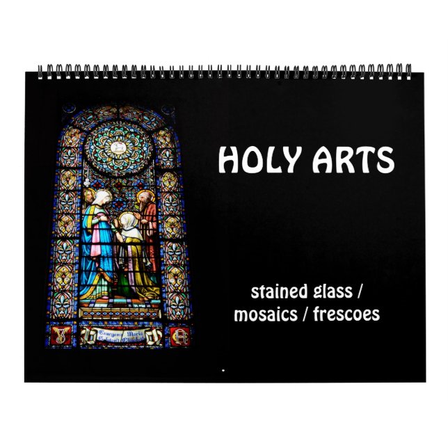Calendario fotográfico de las artes sagradas de 12 (Tapa)