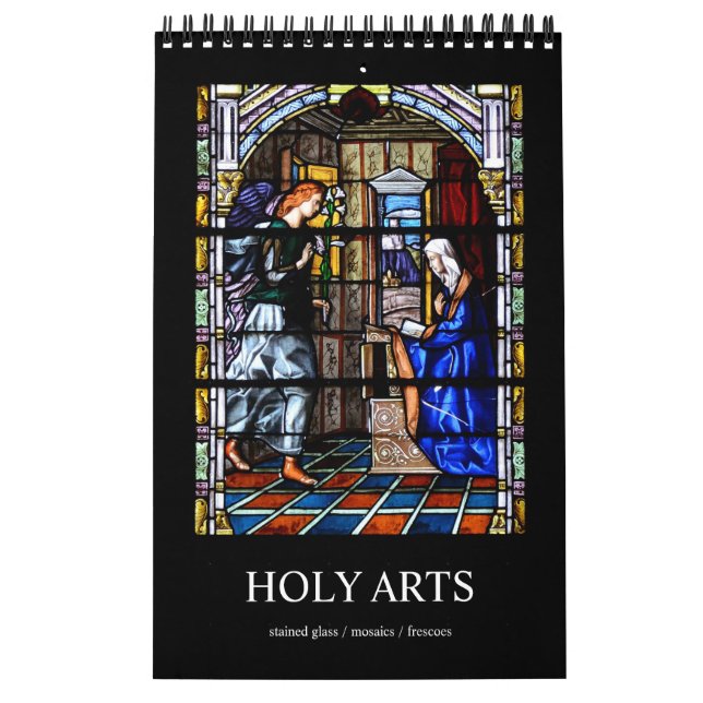 Calendario fotográfico de las artes sagradas de 12 (Tapa)