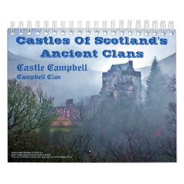 Calendario fotográfico de los castillos de Escocia