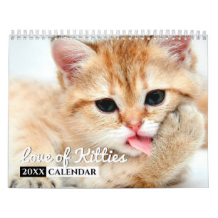 Calendario fotográfico de Love of Kitties 2022