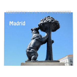 Calendario fotográfico de Madrid de 12 meses