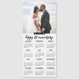 Calendario fotográfico de mensajes personalizados 