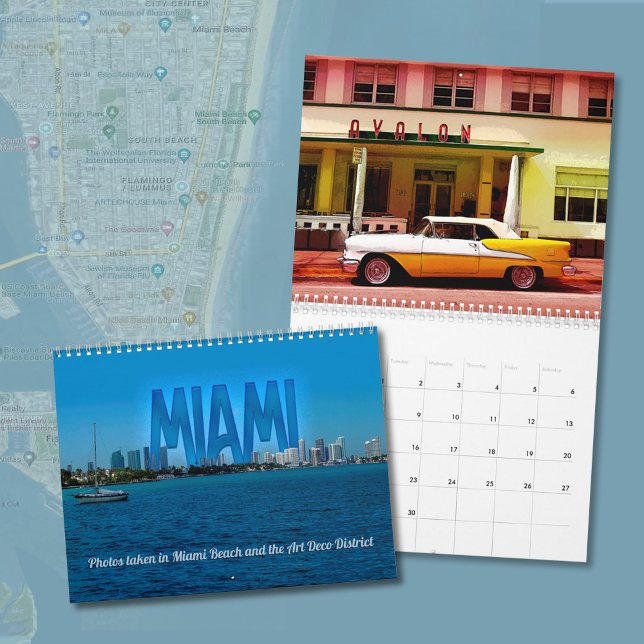 Calendario fotográfico de Miami Beach (Subido por el creador)