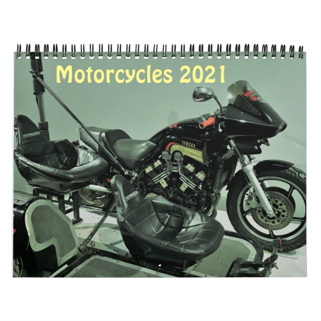 Calendario fotográfico de motocicletas 2021 (Tapa)