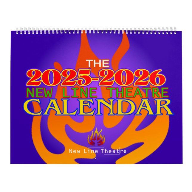 Calendario fotográfico de New Line Theater 2025-20 (Tapa)