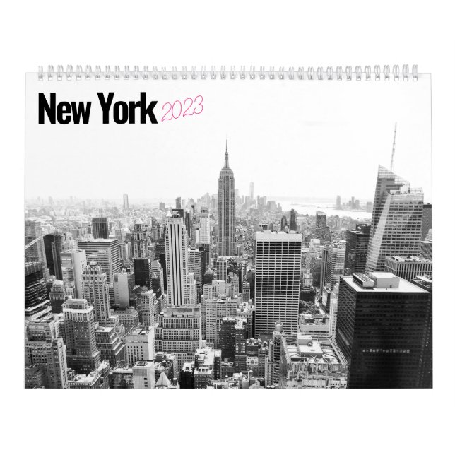 Calendario Fotográfico de Nueva York 2023 (Tapa)