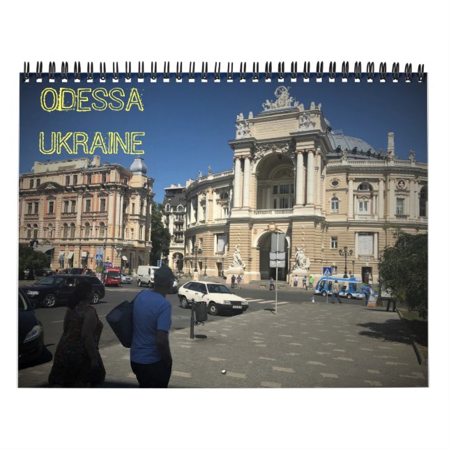 Calendario fotográfico de Odessa Ucrania (Tapa)