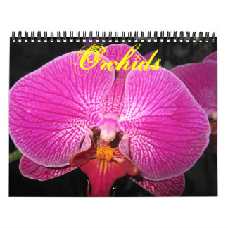Calendario fotográfico de orquídeas