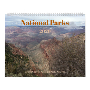 Calendario fotográfico de Parques Nacionales 2026