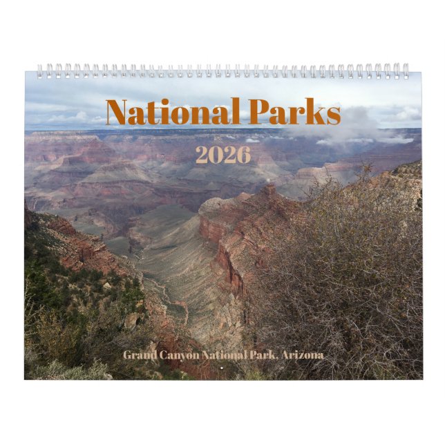 Calendario fotográfico de Parques Nacionales 2026  (Tapa)